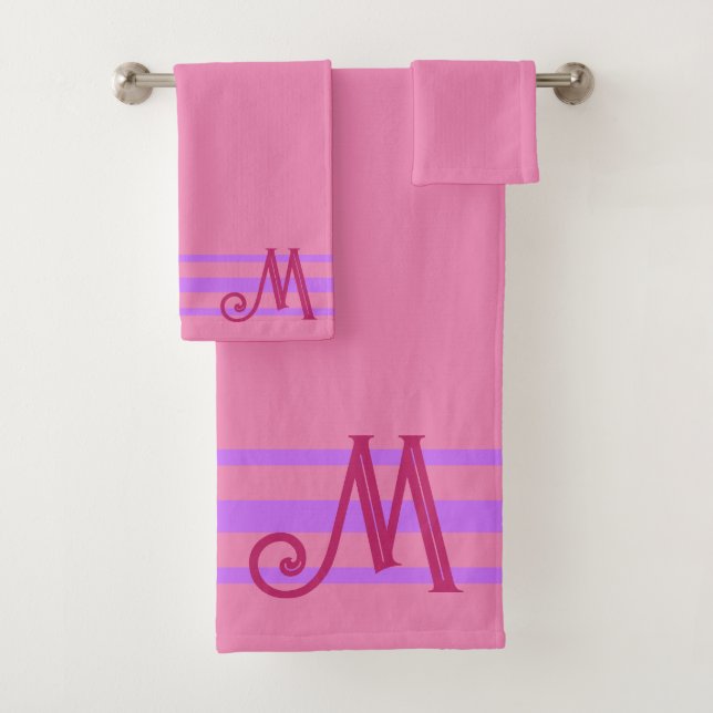 Conjunto de toalhas de banho personalizadas, em fo (Insitu)