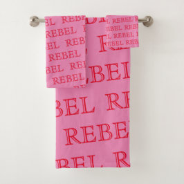 Conjunto de toalhas de banho - REBEL