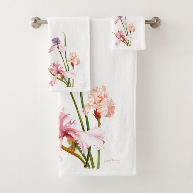 Conjunto de Toalhas de Banho Três Íris Pastel (Insitu)