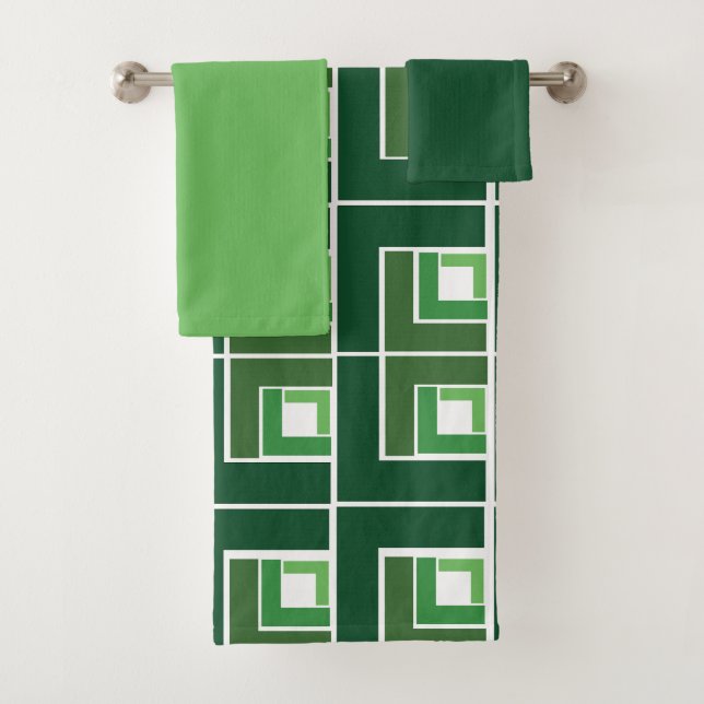 Conjunto de toalhas de banho turvas de superfície  (Insitu)