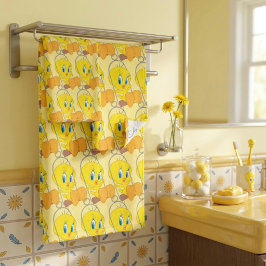 Conjunto de Toalhas de Banho Tweety