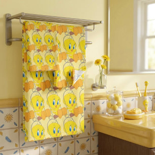 Conjunto de Toalhas de Banho Tweety