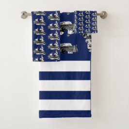 Conjunto de Toalhas de Boatsman