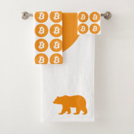 Conjunto de Toalhas de Bordel Bitcurrency