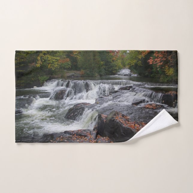 Conjunto de toalhas de Cascades de Bond Falls (Toalha de mão)