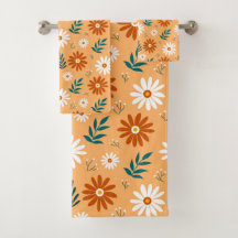 Conjunto de Toalhas de Daisies Bath