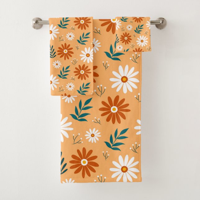 Conjunto de Toalhas de Daisies Bath (Insitu)