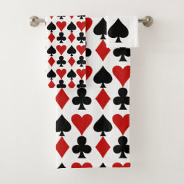 Conjunto de toalhas de Design da banheira da placa