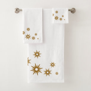 Conjunto de toalhas de Design de de Starburst Dou