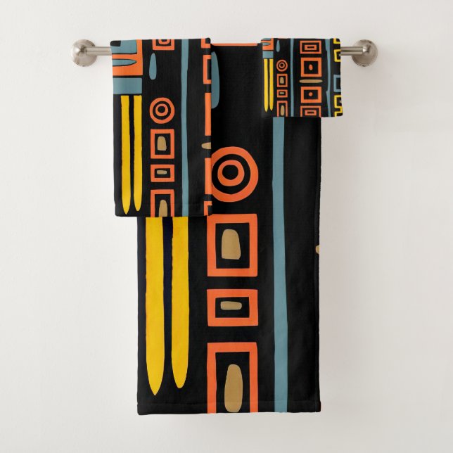 Conjunto de toalhas de Design étnico (Insitu)