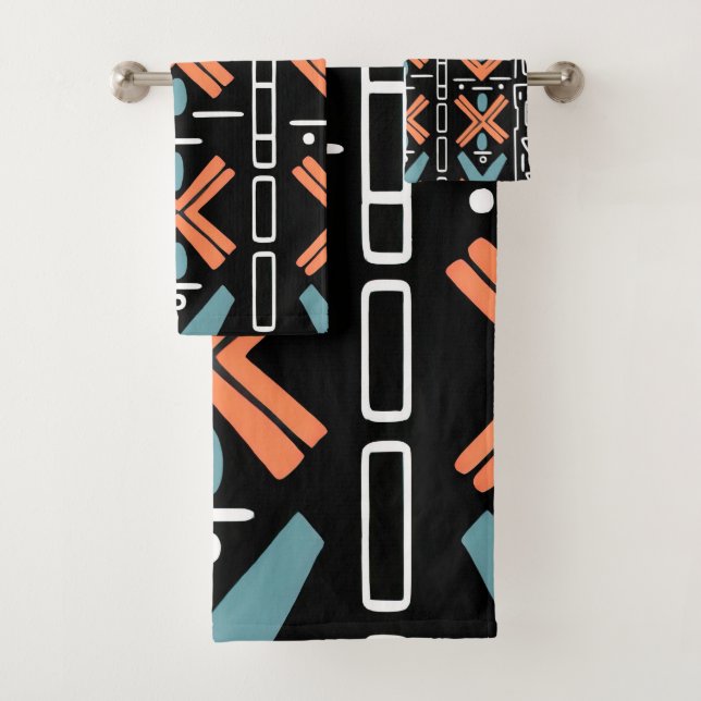 Conjunto de toalhas de Design étnico (Insitu)