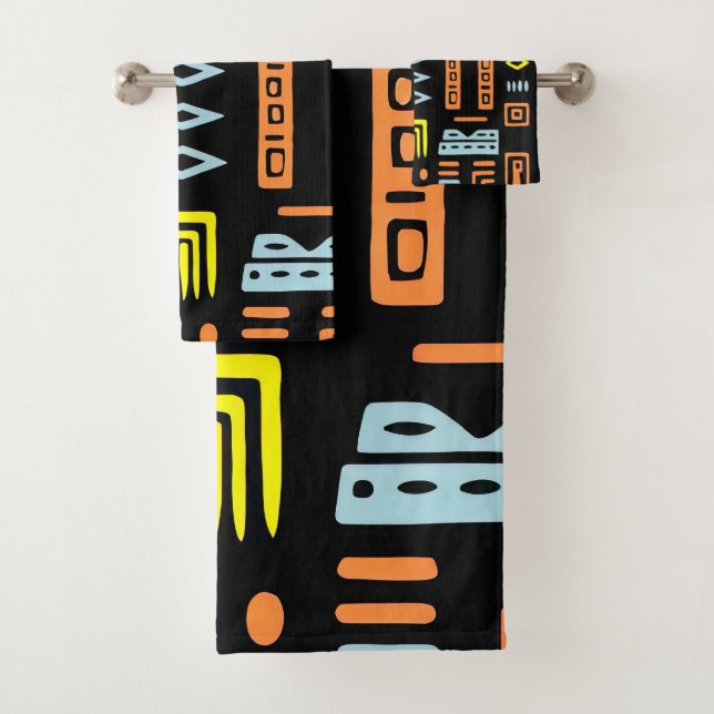 Conjunto de toalhas de Design étnico (Insitu)