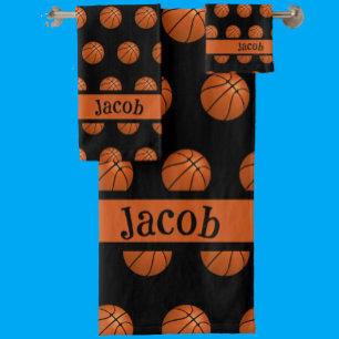 Conjunto de Toalhas de Esportes de Basquetebol