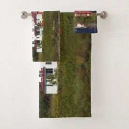 Conjunto de toalhas de Framboesa