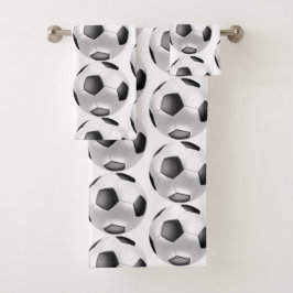 Conjunto de toalhas de futebol