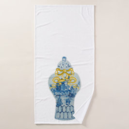 Conjunto de Toalhas de Jar Azul Ginger Ginger de A