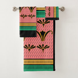 Conjunto de Toalhas de Lily Bath da Floral