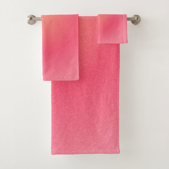 Conjunto de Toalhas de Luxo Cor-de-Rosa-Blush (Insitu)
