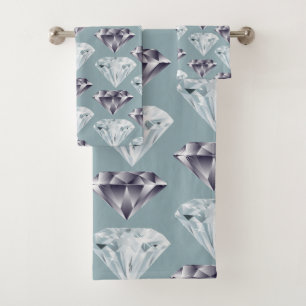 Conjunto de Toalhas de Luxo Diamante