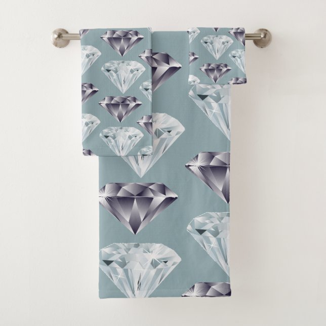Conjunto de Toalhas de Luxo Diamante (Insitu)