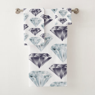 Conjunto de Toalhas de Luxo Diamante