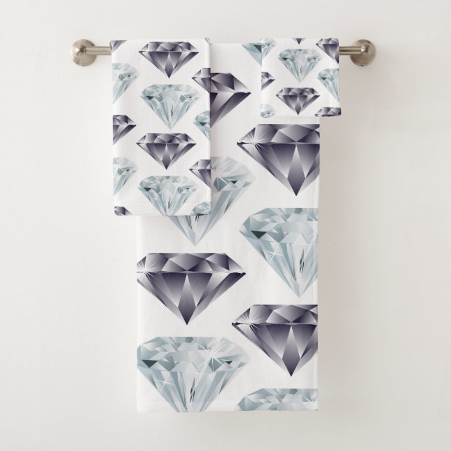 Conjunto de Toalhas de Luxo Diamante (Insitu)
