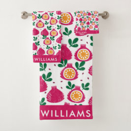 Conjunto de toalhas de Na moda Elegante para Fruta