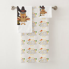 Conjunto De Toalhas Dê obrigados