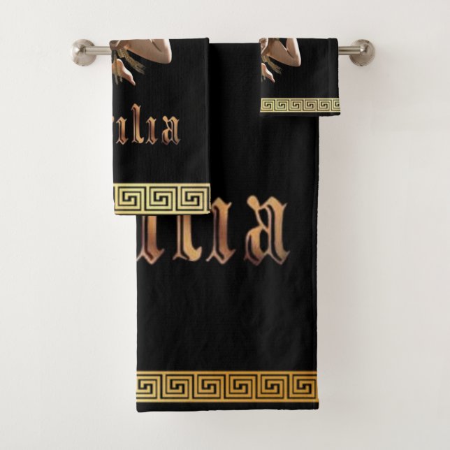Conjunto de Toalhas de Presente Medusa Siciliana (Insitu)