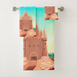 Conjunto de toalhas de Sandcastle Seagull