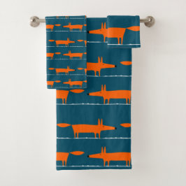 Conjunto De Toalhas Decência da Sala Moderna das Crianças Fox