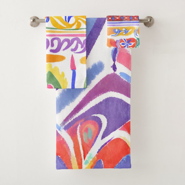 Conjunto De Toalhas decor romeno tradicional (Insitu)