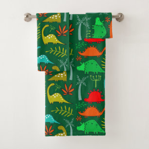 Conjunto De Toalhas Decoração de Berçário de Dinossauros para Crianças