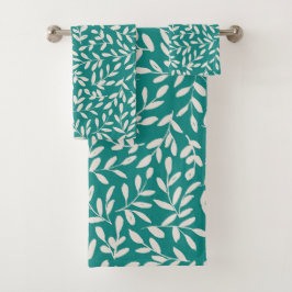 Conjunto De Toalhas Delicate Leafy Branch