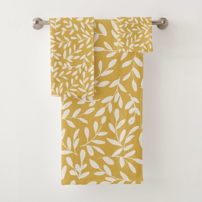 Conjunto De Toalhas Delicate Leafy Branch (Insitu)