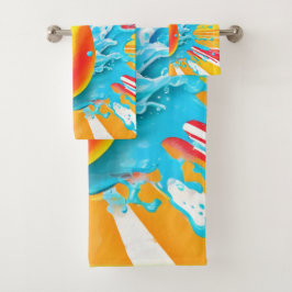 Conjunto De Toalhas Delícia de Splash de Mango