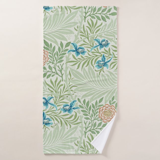 Conjunto De Toalhas Delphinium William Morris Larkspur (Toalha de Banho)