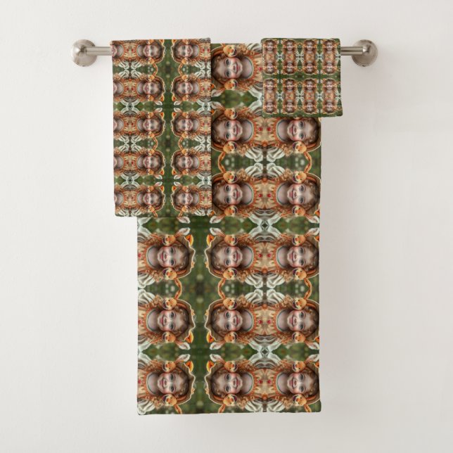 Conjunto De Toalhas „Der fröhliche Wächter vom Sternental“ Baby Stramp (Insitu)