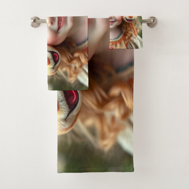 Conjunto De Toalhas „Der fröhliche Wächter vom Sternental“ Baby Stramp (Insitu)