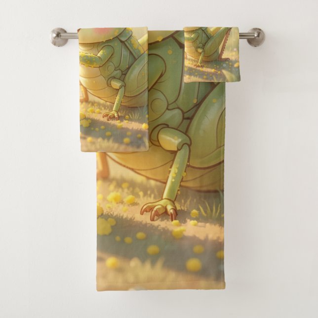 Conjunto De Toalhas Der Grashüpfer und das Nektarkunstwerk (Insitu)