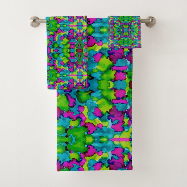 Conjunto De Toalhas Derramando Sonhos (Insitu)