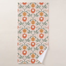Conjunto De Toalhas Desenho de padrão contínuo de explosão solar flora