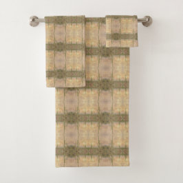 Conjunto De Toalhas Desert Cactus Plants On Wood Grain Photo Image