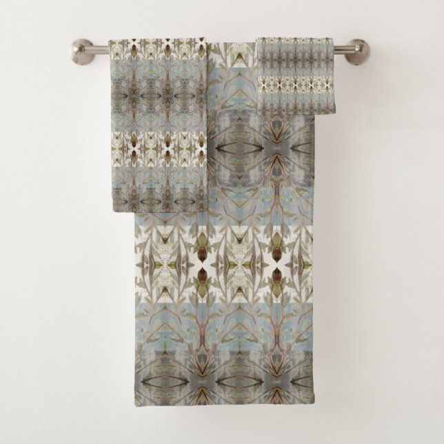 Conjunto De Toalhas Design Classy Watercolor (Insitu)