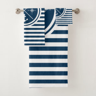 Conjunto De Toalhas Design com tema náutico