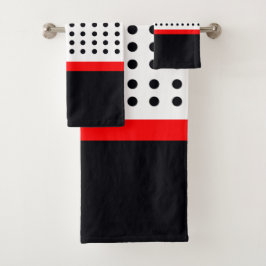 Conjunto De Toalhas Design de Bolinhas a frio