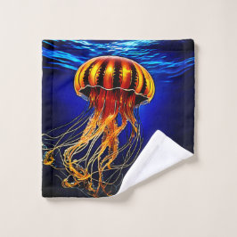 Conjunto De Toalhas Design de geladeiras do Oceano Brilhante