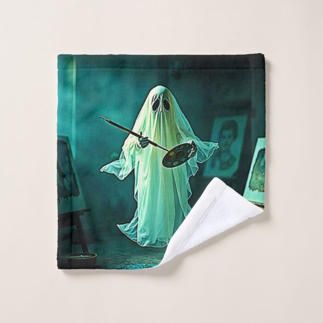 Conjunto De Toalhas Design do Estúdio de Artista Fantasma (Pano de lavar)