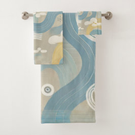 Conjunto De Toalhas Design do Extremo Oriente