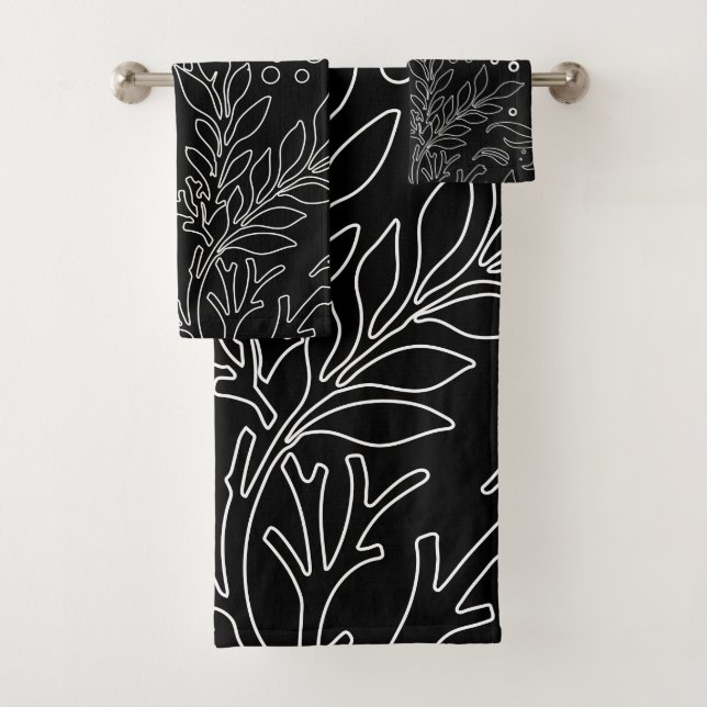 Conjunto De Toalhas Design Floral 31 (Insitu)